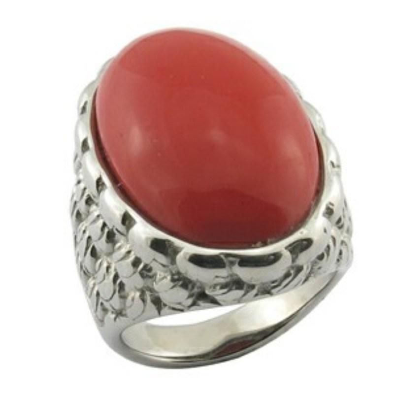 Imitation Jewelry Shell Steel Ring