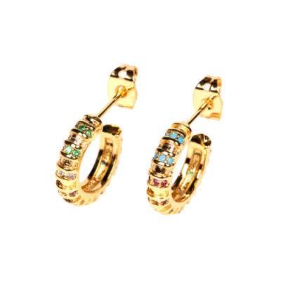 Fashion Earring Hoops Elegant Charming Hoop Earrings for Women Trendy Circle Earring