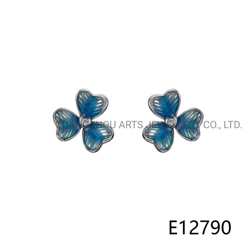 925 Silver European Style Creative Decorative Light Earring