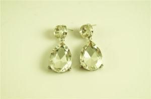 Fancy Clear Stone Statement Earring