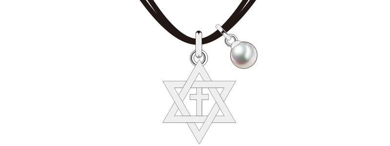 OEM Star Necklace Cross Design Jewelry Set for Men and Women
