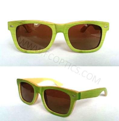 Real Wooden Bamboo Eyeglasses Sunglasses