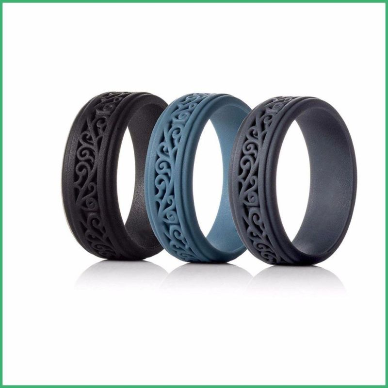 Factory Provide High Quality Silicone Fashion Ring for Souvenir Gifts