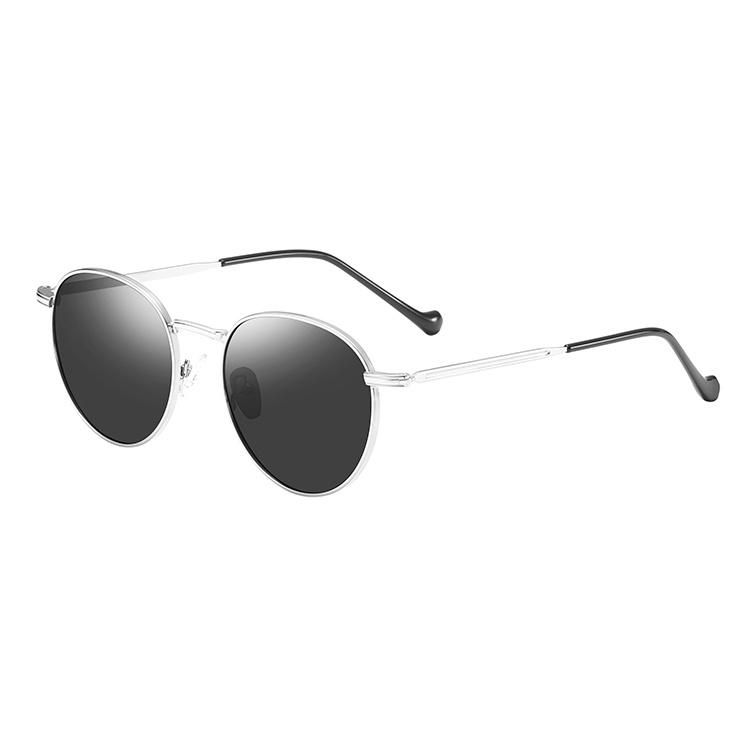 2019 Fashionable Round Shape Metal Sunglasses for Ready Made Goods