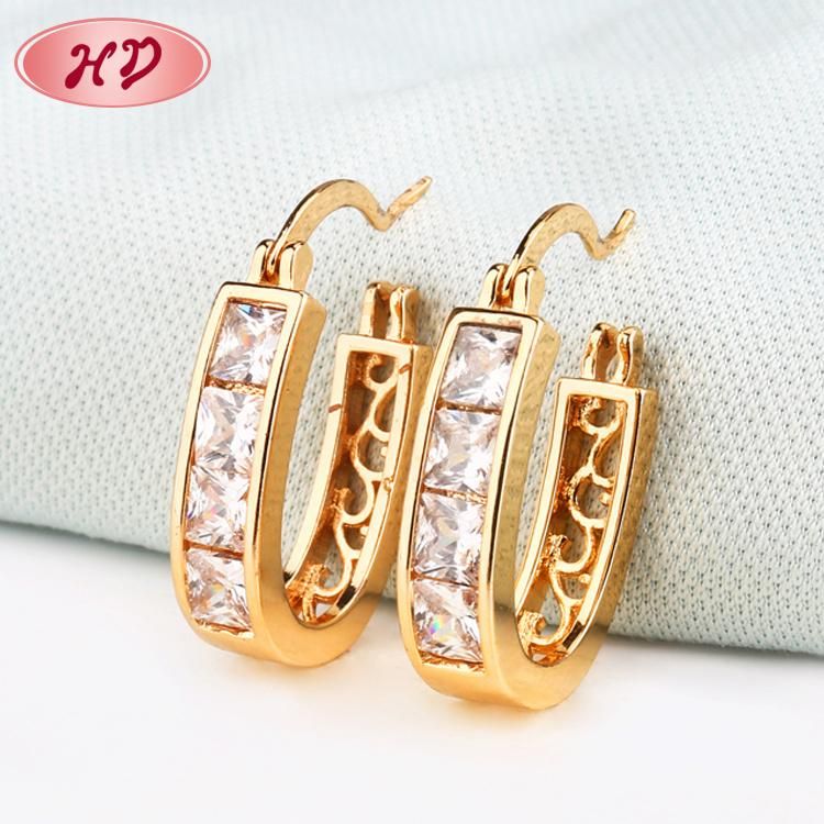 Wholesale 2020 New Gold Design Fashion Chinese Brass Latest Model Trends Earrings