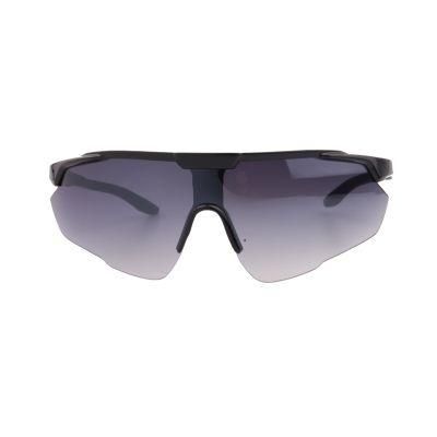Sports Eyewear Sunglasses Black Half Frame