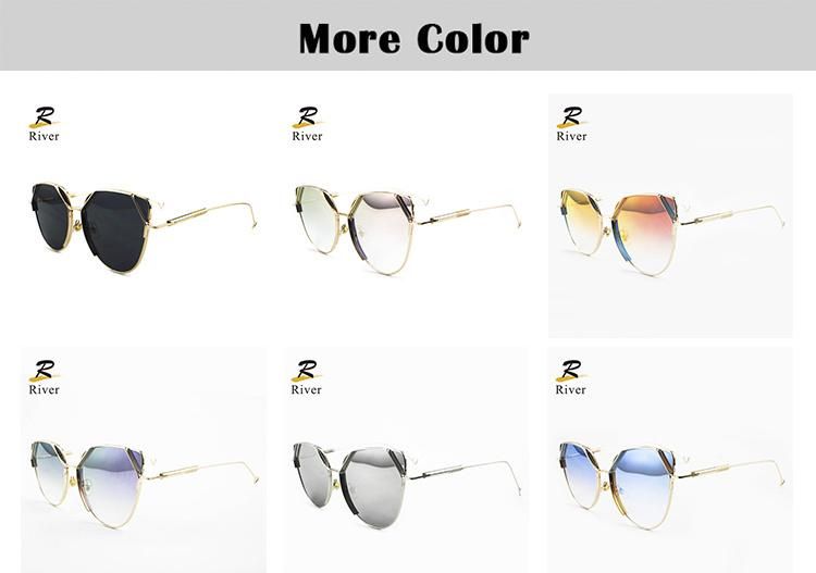 Fashion New Custom Logo Wholesale Women Sunglasses