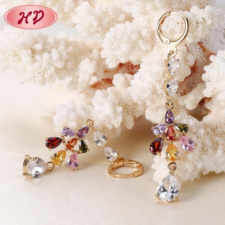 New Design Statement Women Jewelry Colorful Drop Earrings