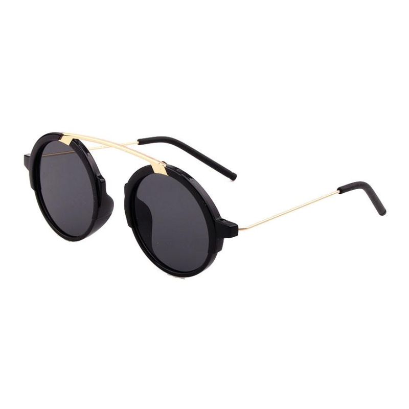 Top Selling Plastic Frame Metal Temple Sunglasses for Kids