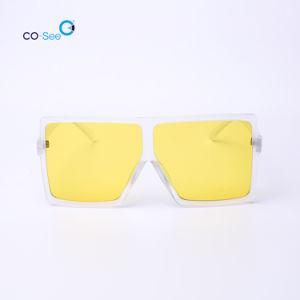 New Arrival Ultralight Wholesale Oversized Square Big Frame UV400 Women Sunglasses