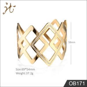 Shiny Lady Jewelry with Rhinestone Nice Bangle Bracelet Ob171