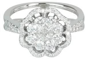 18k High End Diamond Ring (BLR6)