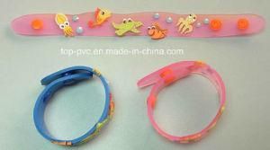 High Quality Plastic Promotional 3D Gift PVC Bracelet (SB-014)