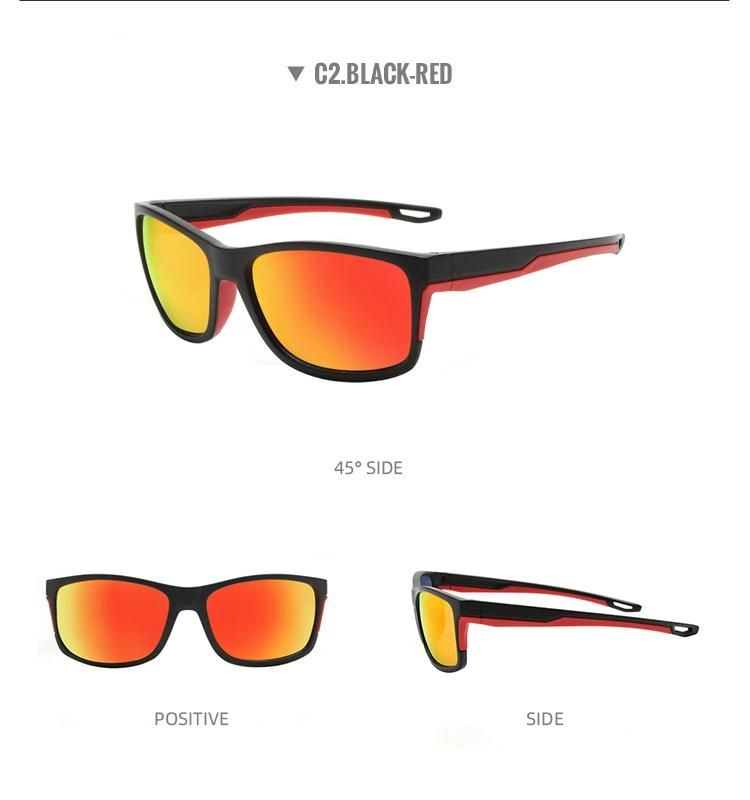 2022 Hot Selling Fashion Unisex Glasses for Man Double Injection Cheap Factory PC Frame Sunglasses Universal Used Sunglasses