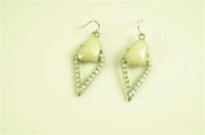 Fashion Alloy with Resin Stone Earring