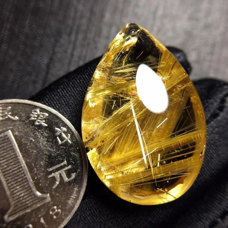 High Quality Pendant Quartz Rutilated Pendant China Crystal
