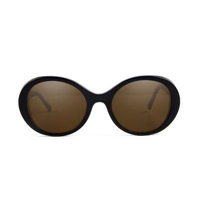 Popular Outdoor Men Retro Horn Frames Cr39 Acetate Sunglasses Fashion Women Shades UV400 Protection