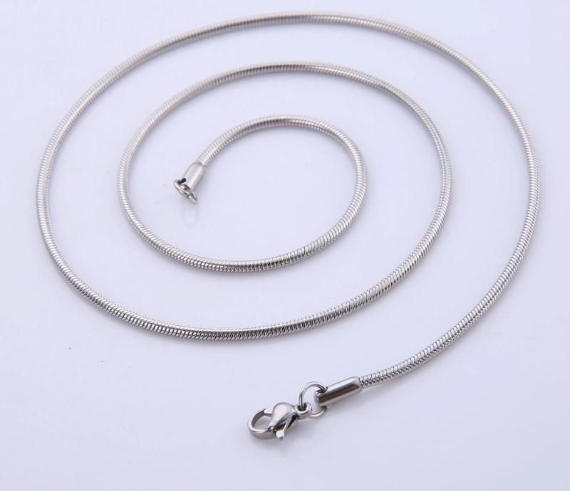 Fashion Snake Chain Stainless Steel Jewelry for Handmade Jewellery Necklace Bracelet Design