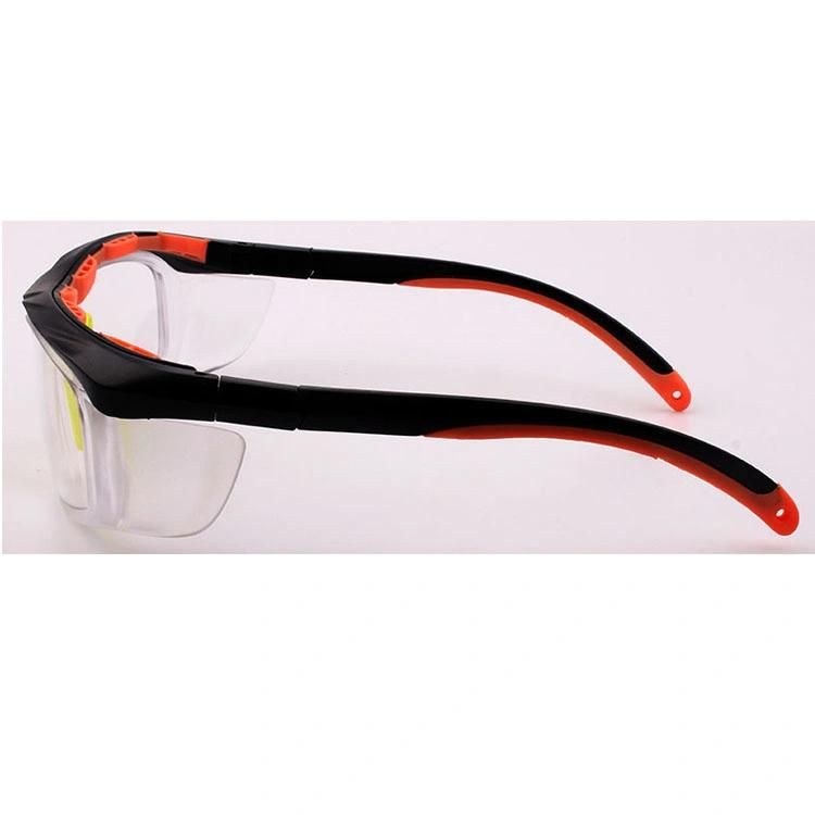 Half Rime Safety Sunglass with Double Injection Temple