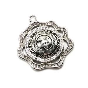 Fashion Stainless Steel jewelry Goddess Necklace Silver Pendant
