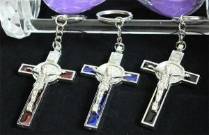 Fashion Metal Cross Pendant Religious Nativity Set (MX090)