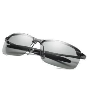 Brand Design Photochromic Polarized Sunglasses Riding Driving Sunglass Change Color
