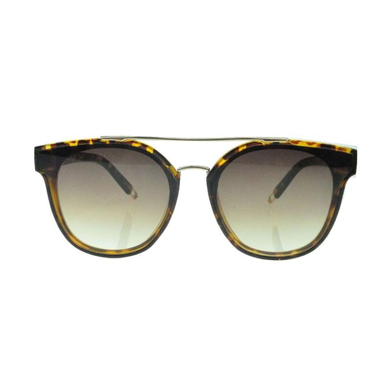 with Bar Design Plastic Black Frame Sunglass