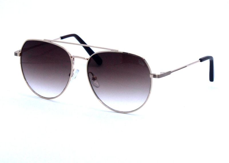 Ultra-Light Black Metal Frame Sunglasses