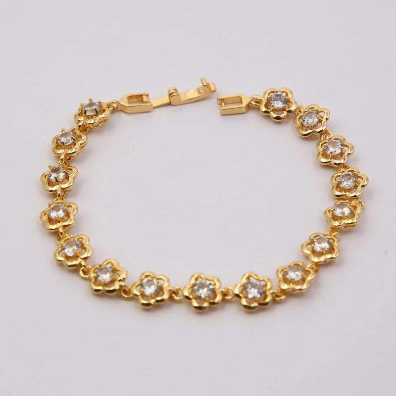 New Trend Sale 18K Gold Plated Chain Bracelet Women Jewelry