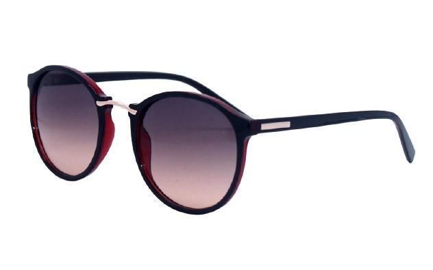 Classic Round Tortoise Flexible Temple Custom Logo Fashionable Women Sunglasses