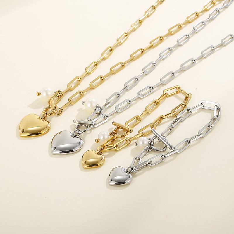 Manufacturer High Quality Custom Women Jewelry Set, Custom Women jewellery Set, Women Stainless Steel Heart Jewelry Set