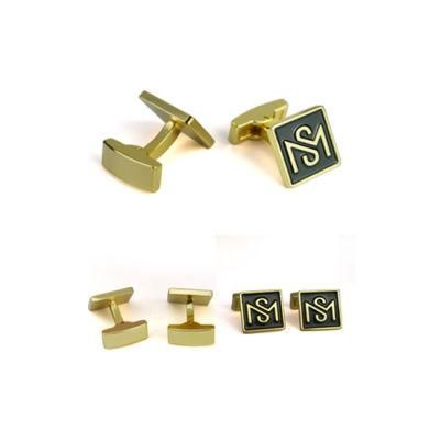 Mens Cufflink Color Strip Rectangle Cufflinks Men&prime;s Decoration Accessories Stylish Cufflinks for Mens