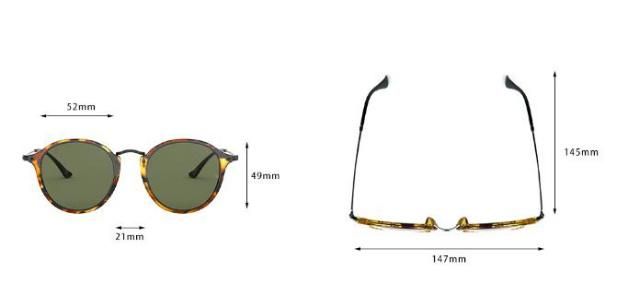 High Quality Classic Famous Brand High Level Thin Acetate Sunglasses