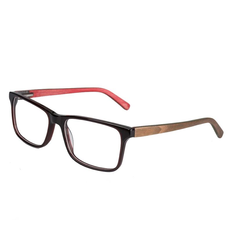 Low MOQ Latest Optical Wooden Glasses for Girl