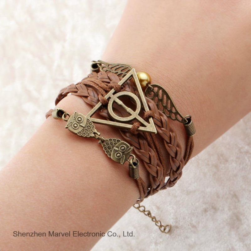 Wholesale Leather Bracelets Leather Wrap Bracelets Jewelry