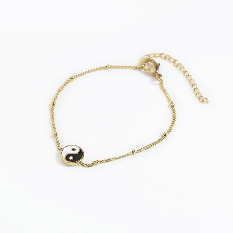 Manufacturer Custom High Quality Fashion jewellery Waterproof Never Fade Bracelet New Arrivals Custom Design 18K Jewelry