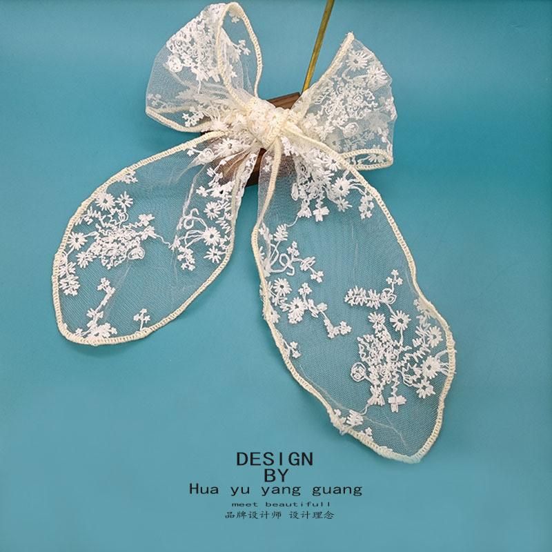 Fashion Hair Accessories Lace Bow Hair Rope