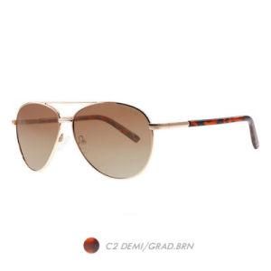 Metal New Fashion Sunglasses, Brand Replicas Aviators Frame M6012-02