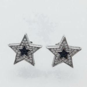 Latest Fashion 925 Silver Earrings Star Shape