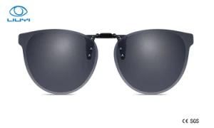 Fashion Polarized Clip on Sunglasses with UV400 Tac Lens for Wholesale OEM or ODM Model J3150-G