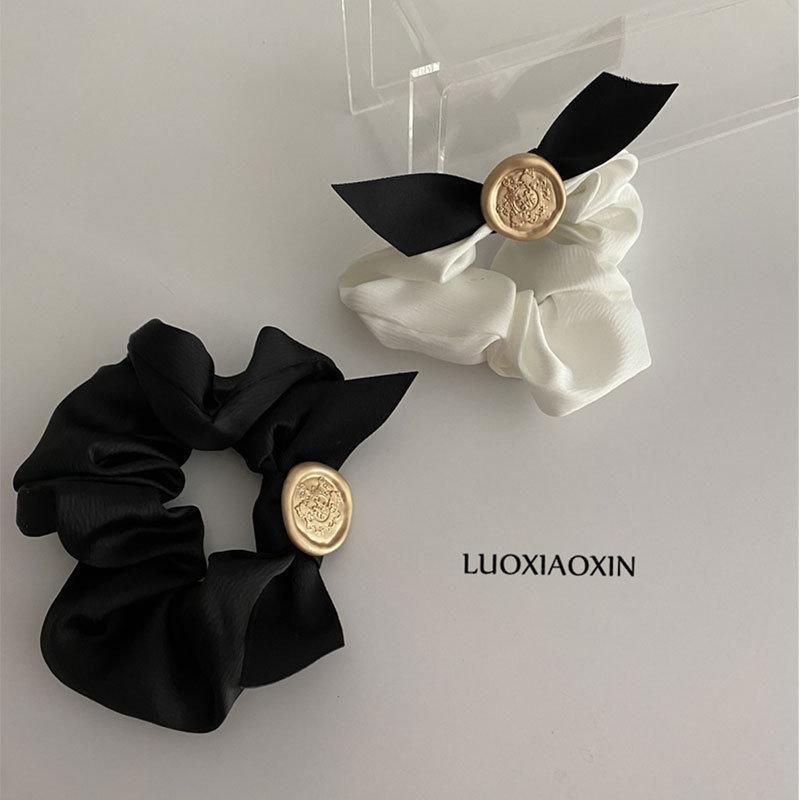 Fashion Jewelry Black Handmade Bow Hairband Hair Rope Headpiece