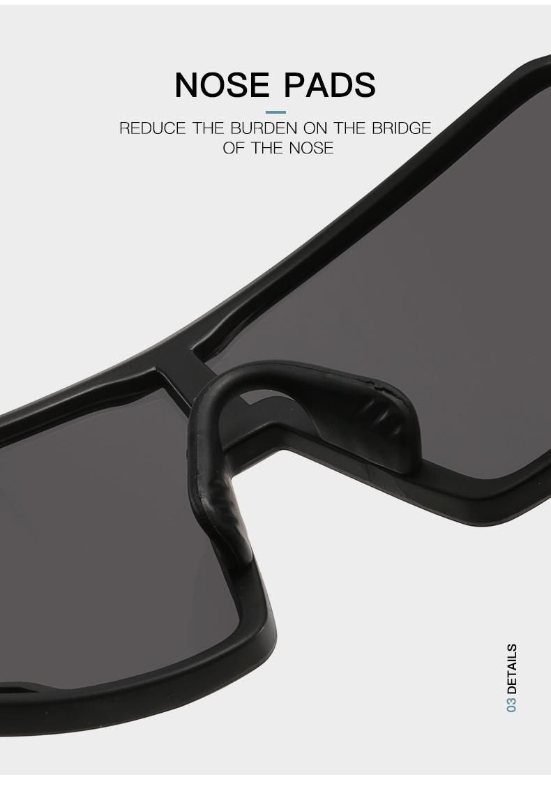 Sunglasses with Integrated Lenses, Multi-Functional Sunglasses