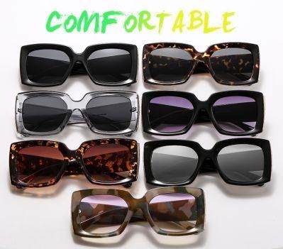 2020 Lady New-Fashion UV400 Square Oversize Sunglasses