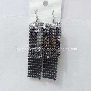 Jewelry Gun Plated with Crytal Simply Earrings for Women