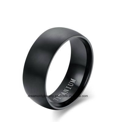 Black Titanium Ring Men&prime;s Ring