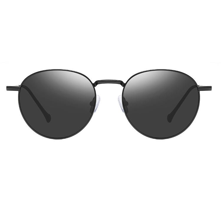 2019 Fashionable Round Shape Metal Sunglasses for Ready Made Goods