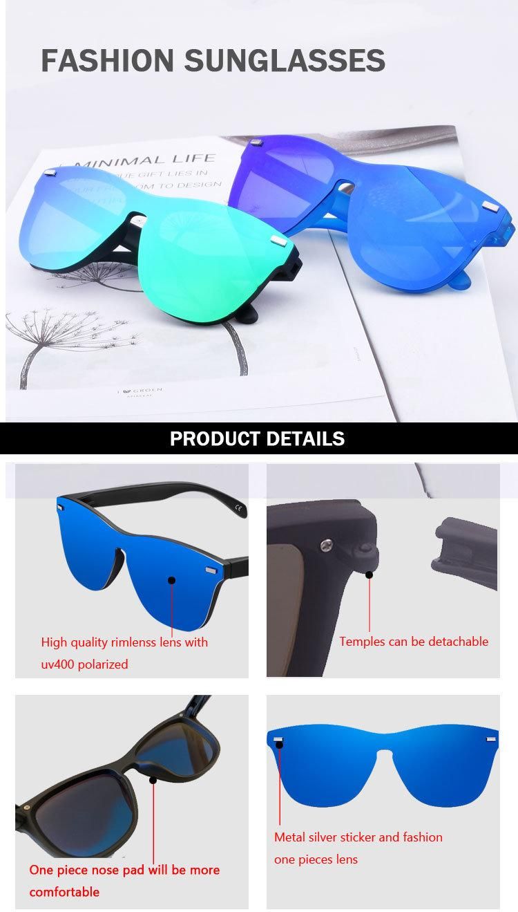 Usom Custom Logo Outdoor Driving Mirror Women Retro Luxury Sun Glasses UV400