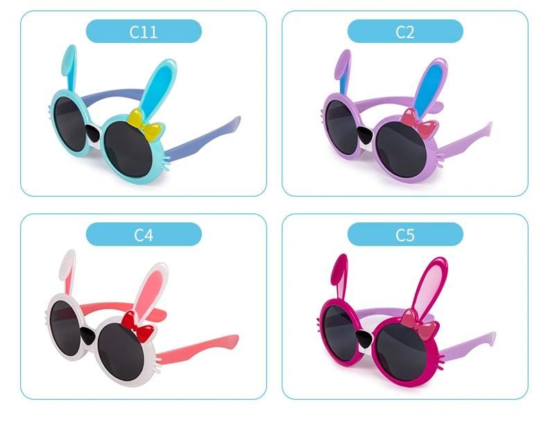 Popular High Quality Silicon Sun Glasses for Children Tac Polarized Sunglasses