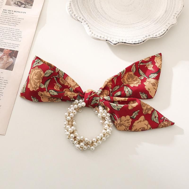 Fashion Jewellery Floral Ribbon Bow Headpiece Hairrope