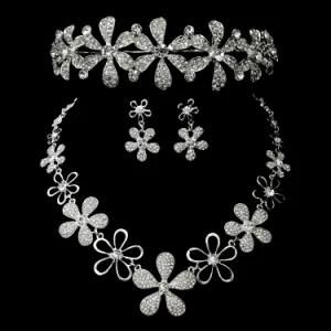 Fashion Pearl Jewelry Set Costume Wedding Jewelry Sets Luxury Crystal Jewelry Set